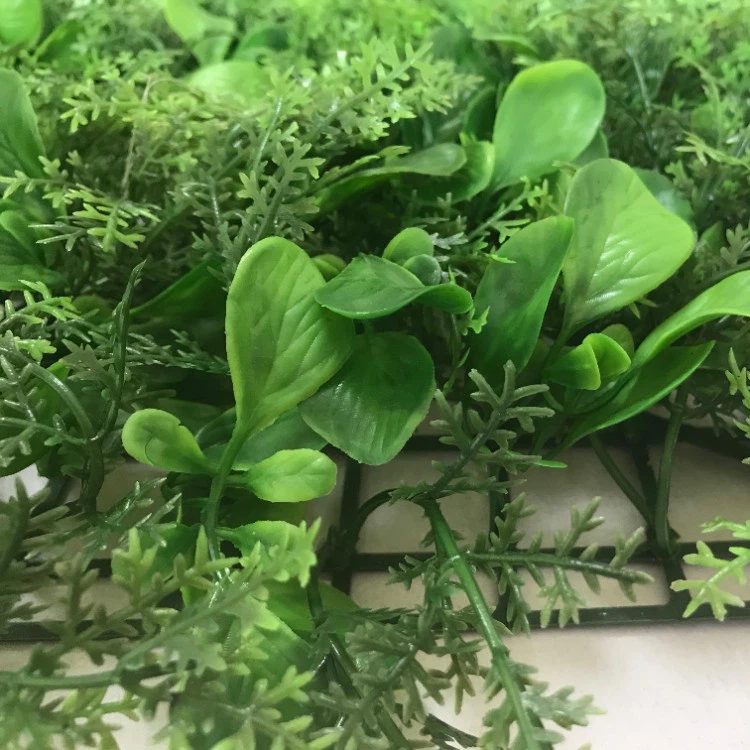 Artificial Plant Wall - Mixed Chinese Cabbage Gr (